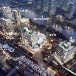 深圳会展湾内地与中国香港广场 写字楼全球招商 会展中心